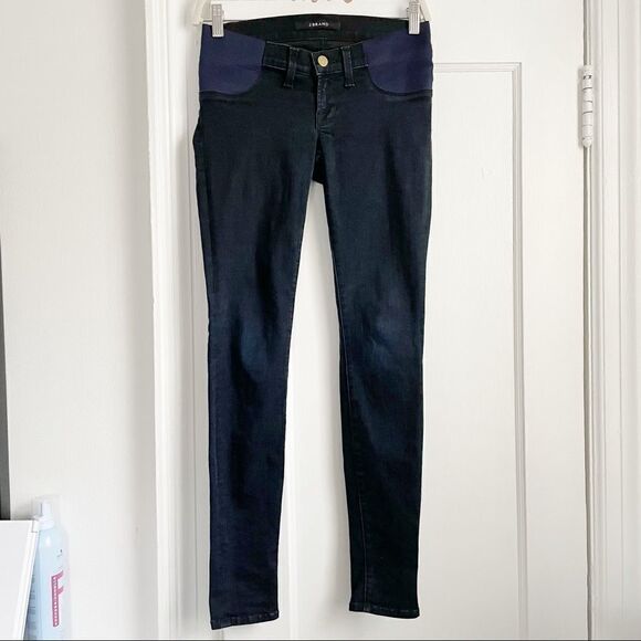 J Brand Maternity MamaJ Jeans in Bluebird - Picture 3 of 11